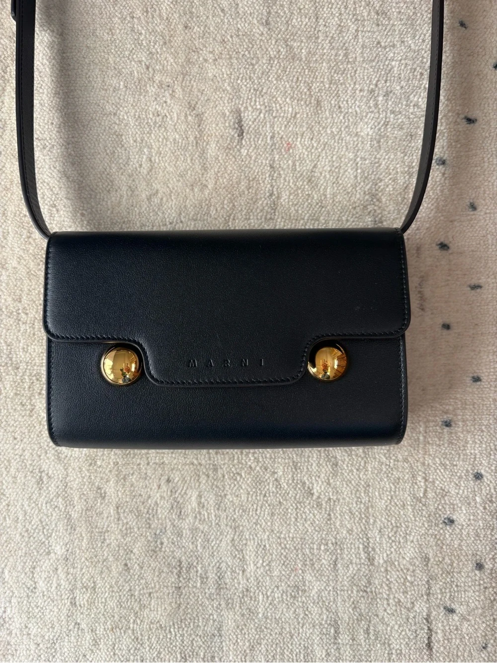 Marni Black Trunkaroo Crossbody Bag NWOT - Picture 7 of 13